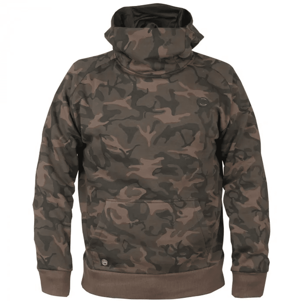 Fox chunk camo outlet funnel neck hoody